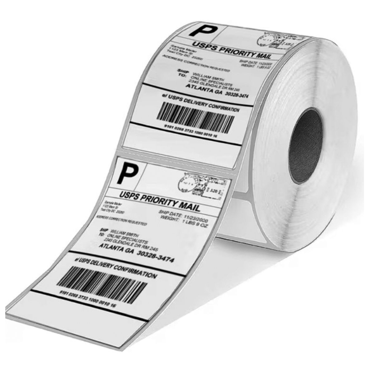 GENERICO - Etiquetas Térmicas Autoadhesivas 100 X 150 Mm - 300 Unidades