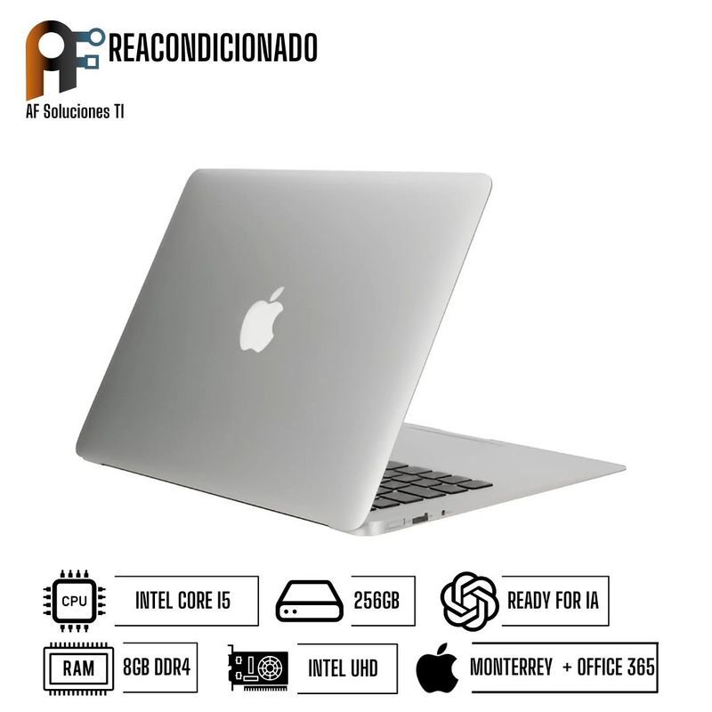 APPLE - Macbook AIR 2017 Advanced MacOS - Office365 Reacondicionado