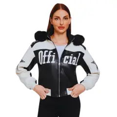 D'JOE - Chaqueta Ecocuero Mujer Rockstar.