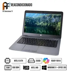 HP - Notebook 640 Essential Windows 11 - Office365 Reacondicionado