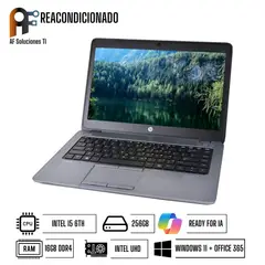 HP - Notebook 640 Advanced Windows 11 - Office365 Reacondicionado