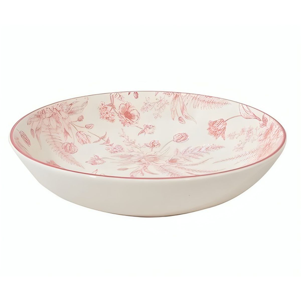 HALLEN - Plato sopa 20 cm Rose.