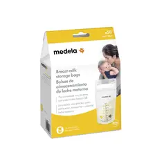 MEDELA - PACK 50 BOLSAS 180ML PARA LECHE MATERNA