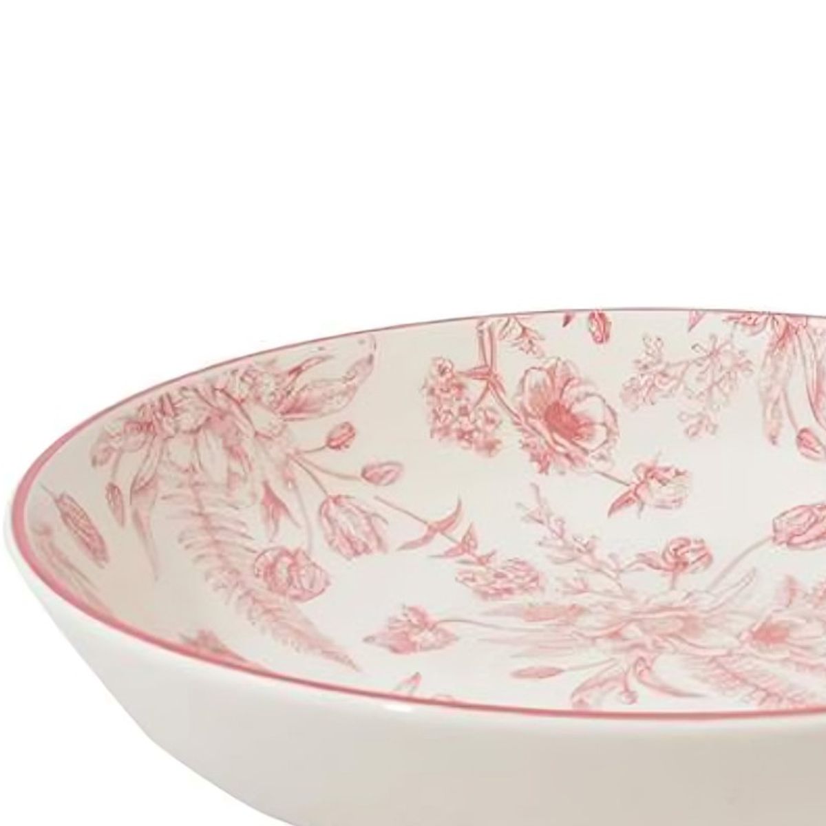 HALLEN - Plato sopa 20 cm Rose