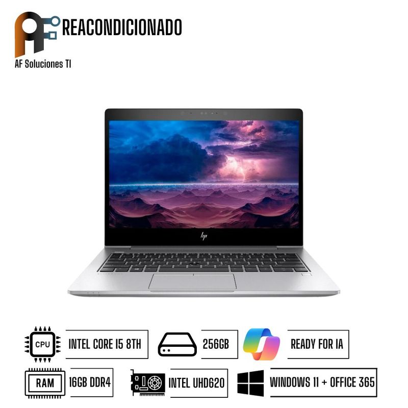 HP - Notebook HP Probook 440 G5 Advanced Windows 11 - Office365 Reacondicionado