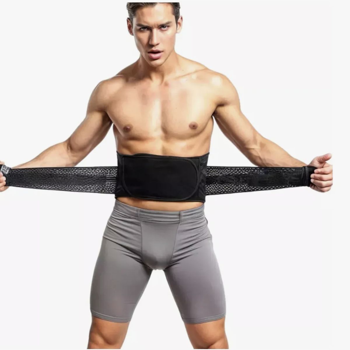 GENERICO - Faja Abdominal Unisex Con Banda Reductora Cinturón Deportivo