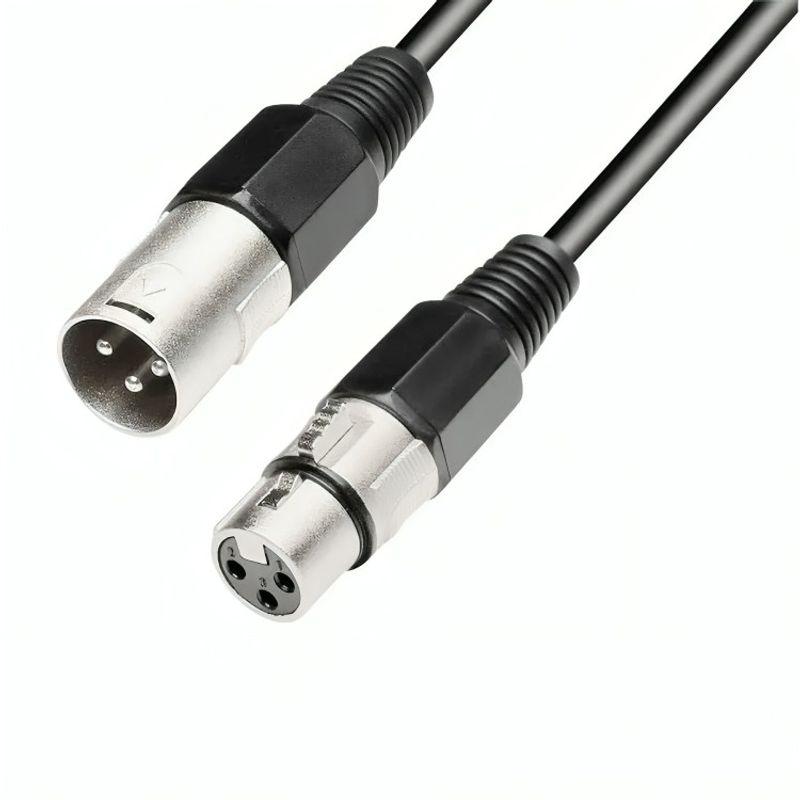 GENERICO - Cable Xlr Macho Hembra Balanceado De 1 Metro