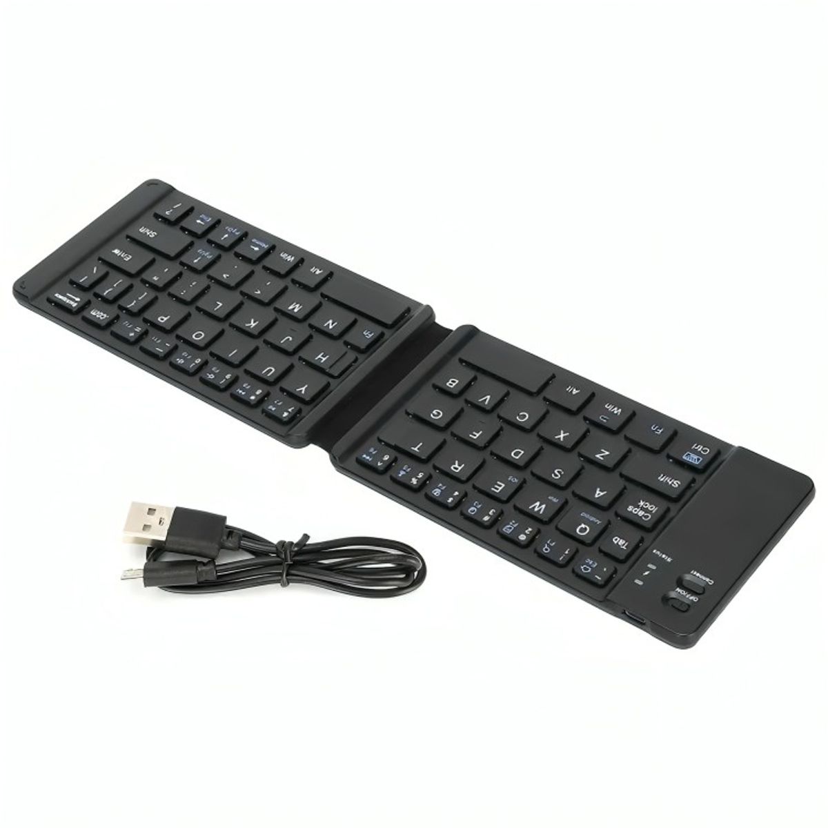 GENERICO - Mini Teclado Inalambrico Plegable Portatil Bluetooth