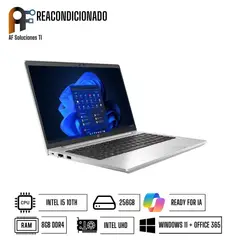 HP - Notebook Probook 440 G7 Essential Windows 11 - Office365 Reacondicionado