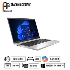 HP - Notebook Probook 440 G7 Power Windows 11 - Office365 Reacondicionado