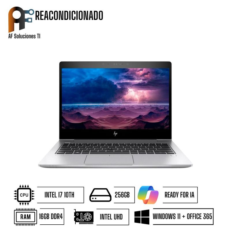 HP - Notebook HP Probook 440 G7 Advanced Windows 11 - Office365 Reacondicionado