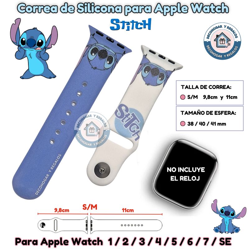 GENERICO - Correa Para Apple Watch Stich 38-40-41MM SM