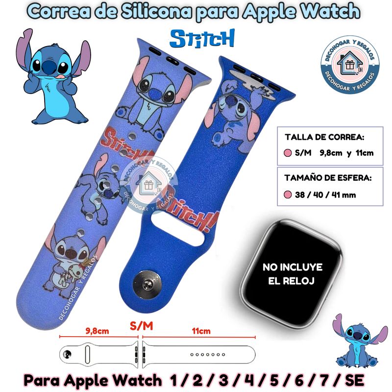 GENERICO - Correa Para Apple Watch Stich 38-40-41MM SM
