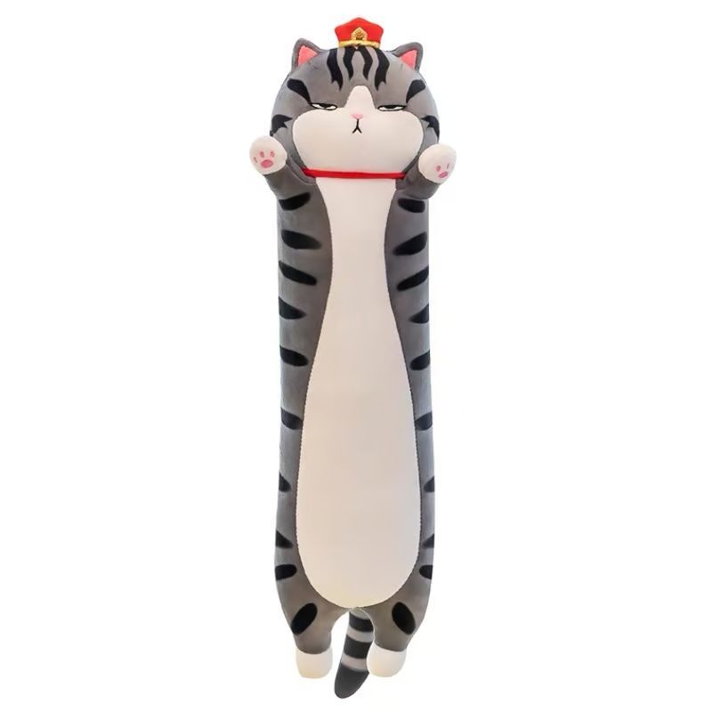 GENERICO - Peluche Almohada Alargado De Gato Chino Para Niños Y Adultos