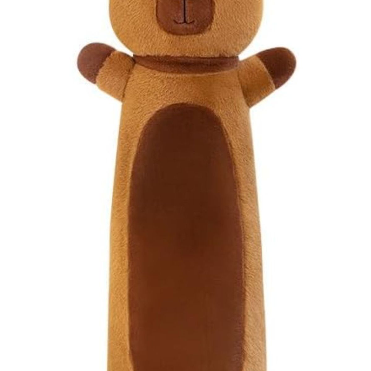 GENERICO - Peluche Almohada Alargado De Capibara Para Niños Y Adultos