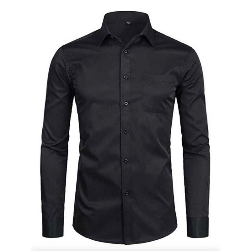 XPRESS RECHARGE - Camisa lisa para hombre de color solido top venta
