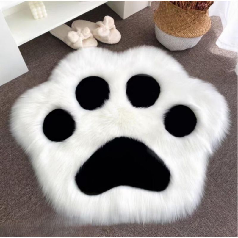 GENERICO - ALFOMBRA DE FELPA SUAVE PELUDA CÁLIDA  DISEÑO ANIMALISTA