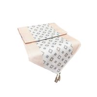 Mantel Camino De Mesa Tela Beige Diseño 180x38cm