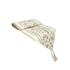 OEM - Mantel Camino De Mesa Tela Floral Diseño 180x38cm