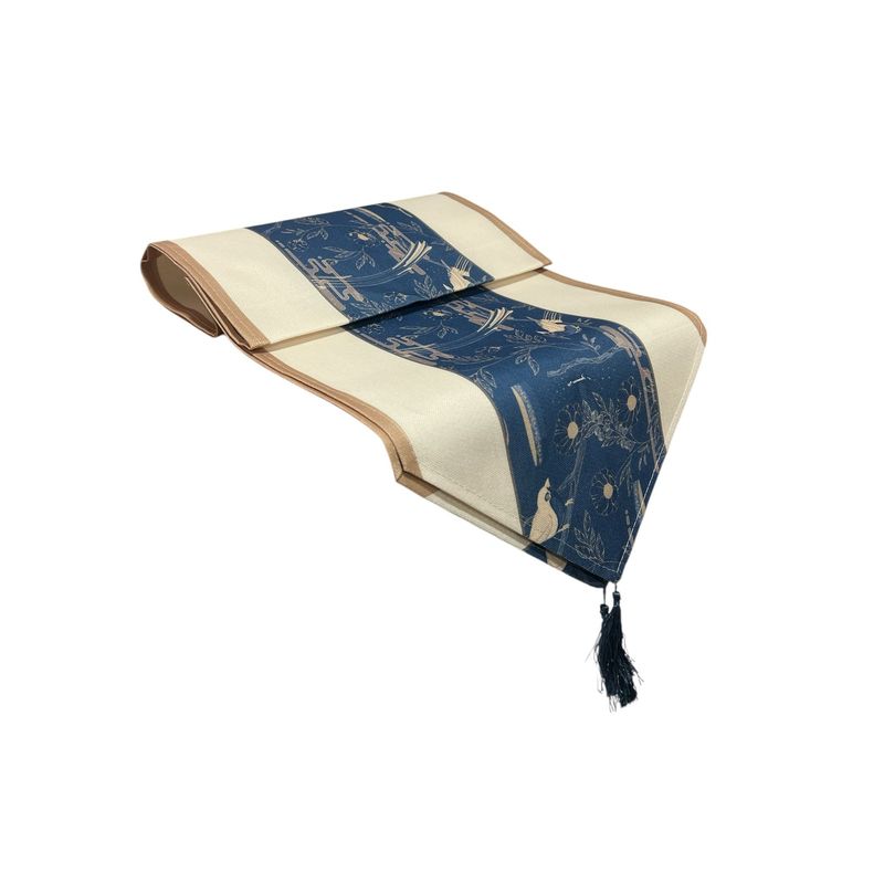 OEM - Mantel Camino De Mesa Tela Floral Diseño 180x38cm
