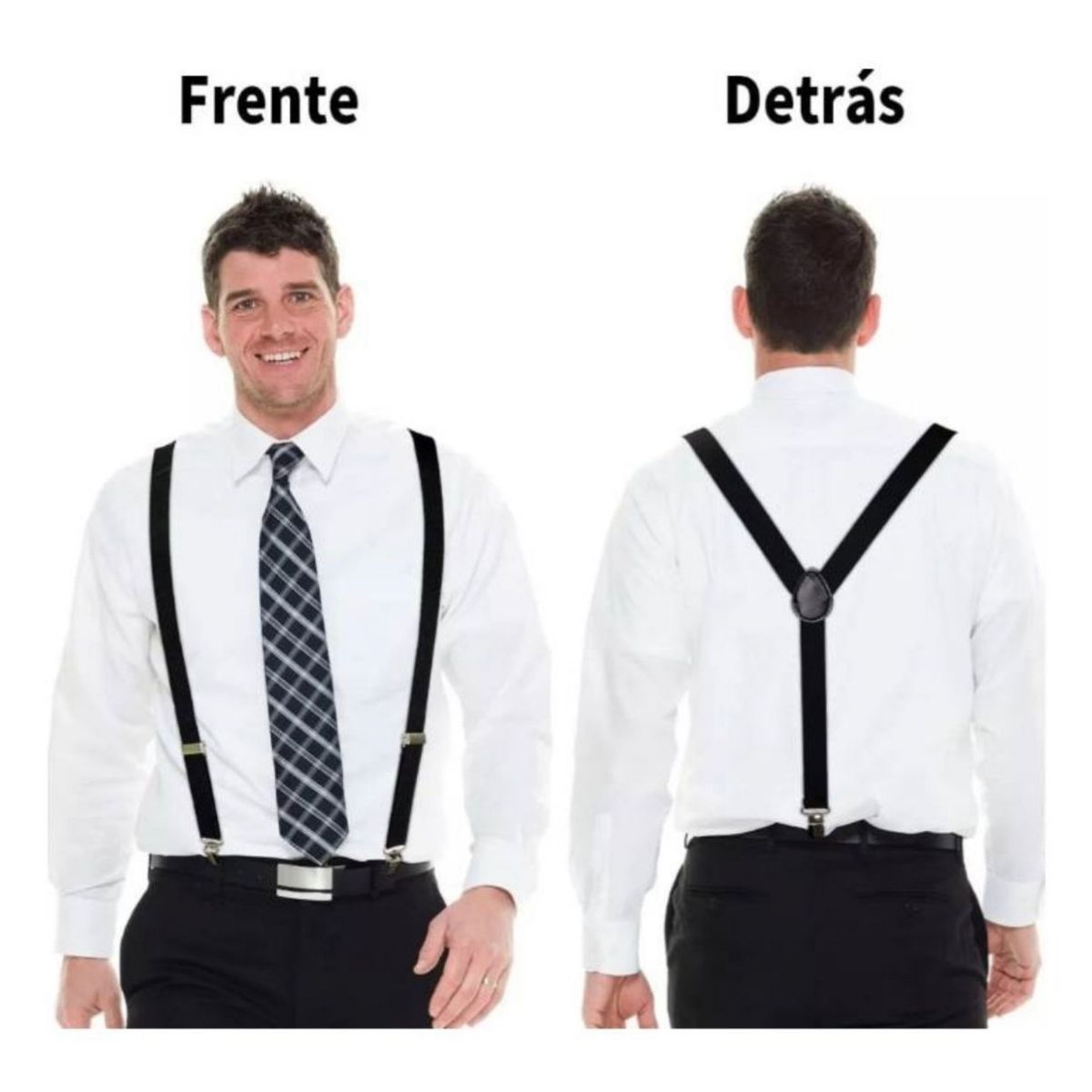 XPRESS RECHARGE - Set Suspensores tirantes  + humita corbatin para adultos