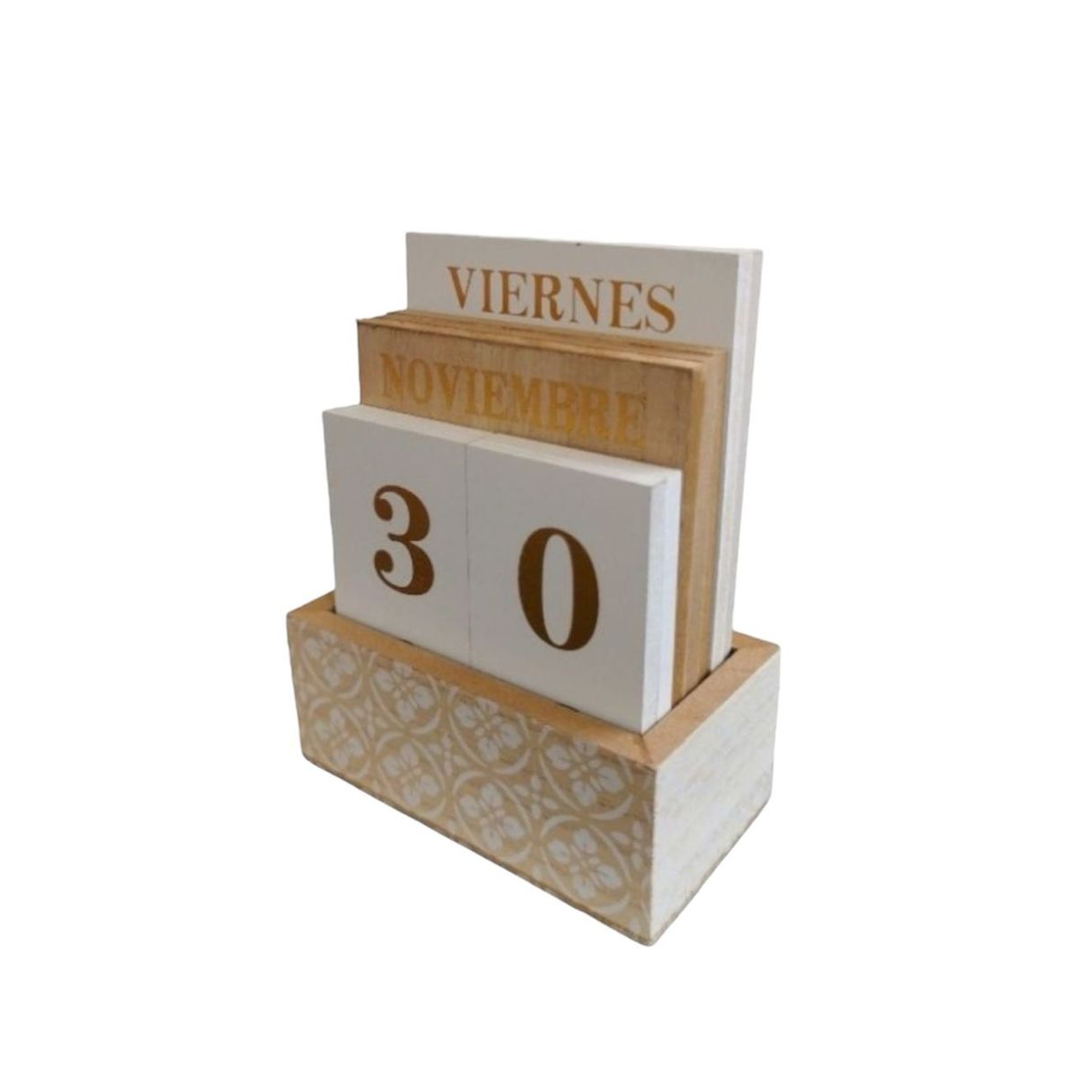 OEM - Adorno Calendario Decorativo Oficina Fecha Dinamico 9pcs