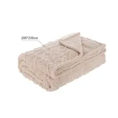 OEM - Manta Frazada Peluda Para Sofa Sillon Cama 200x230cm