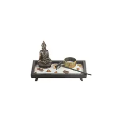 GENERICO - Porta Vela De Buda Con Porta Vela Candelabro Decorativo