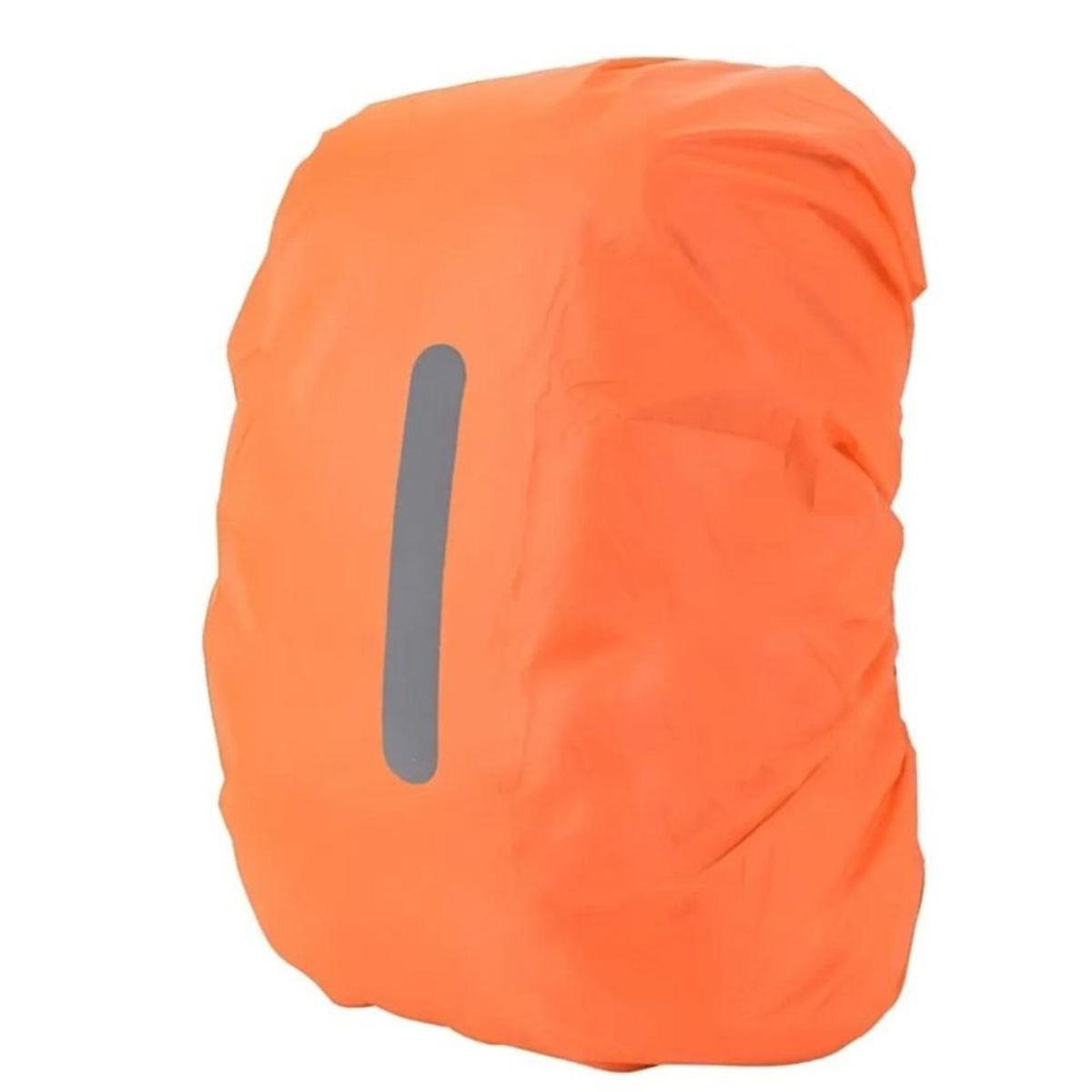 GENERICO - Cobertor Impermeable Reflectante para Mochila - Naranja
