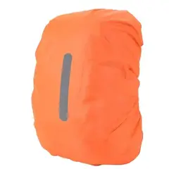 GENERICO - Cobertor Impermeable Reflectante para Mochila - Naranja