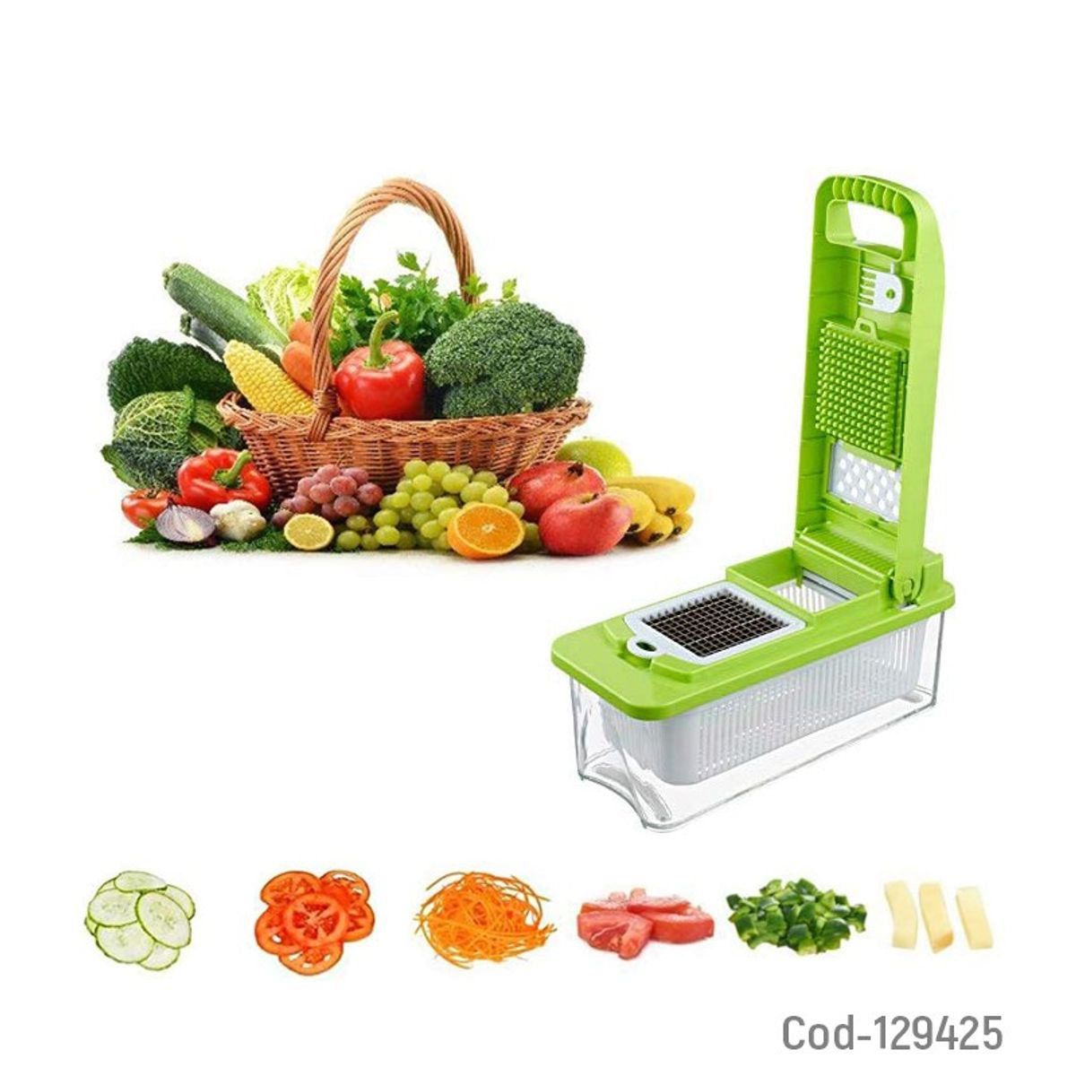 MOVI - Picador y Rallador de Frutas y Verduras