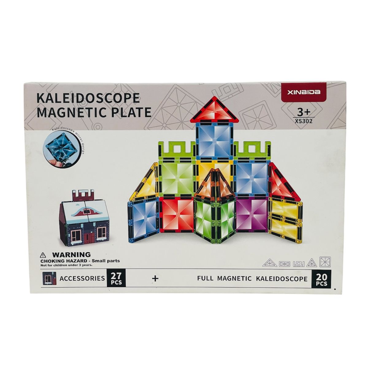 TOYNG - Juego Imantado 20 Piezas + 27 Accesorios - Toyng