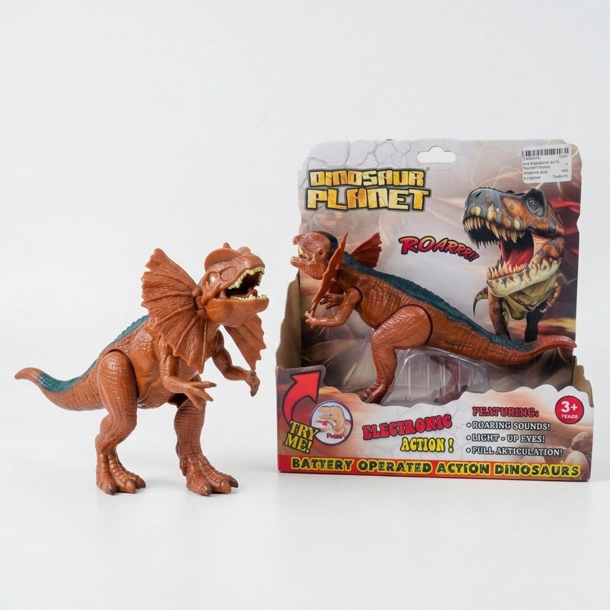 TOYNG - Juguete Dinosaurio B/O con Luces y Sonido 3 - Toyng