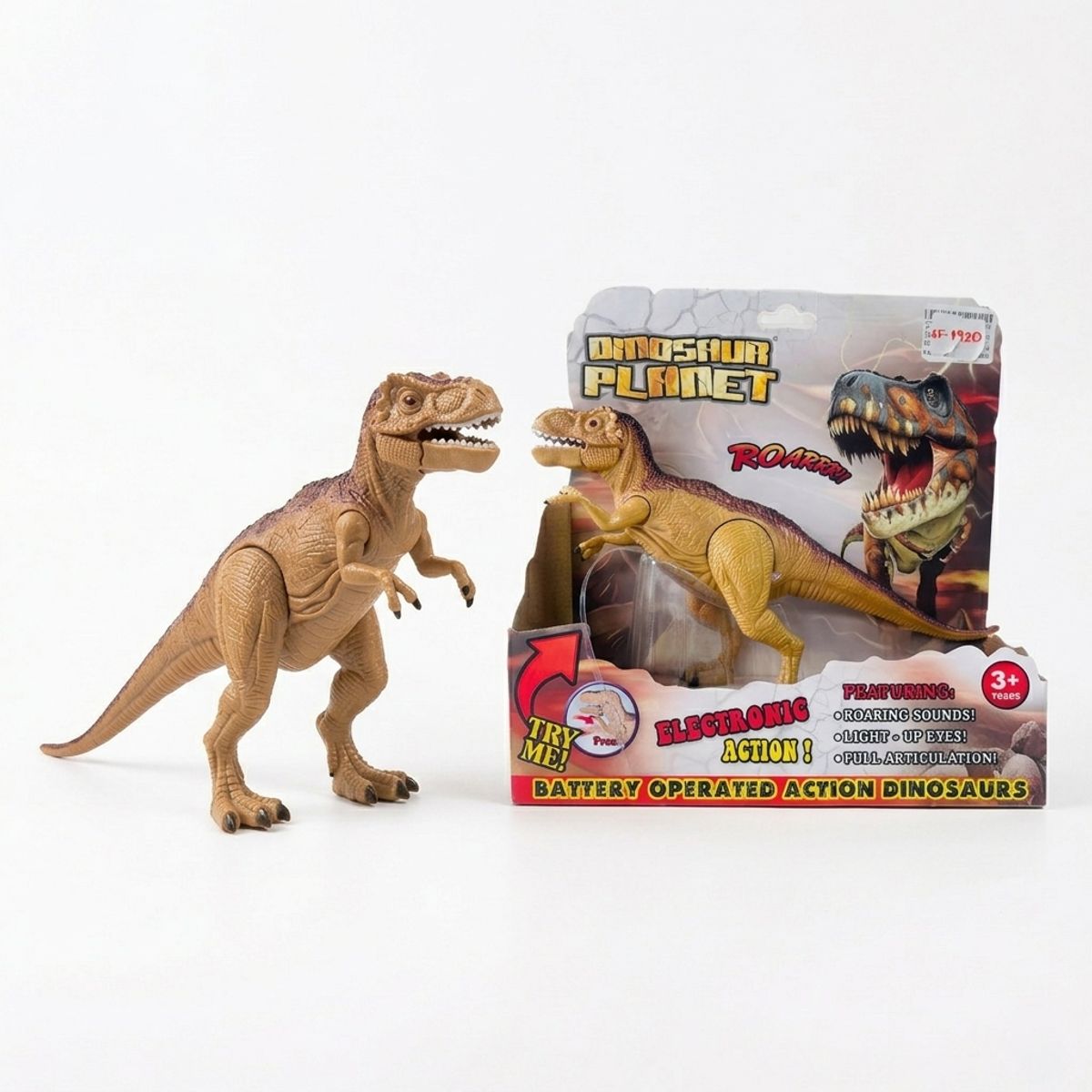 TOYNG - Juguete Dinosaurio B/O con Luces y Sonido 1 - Toyng