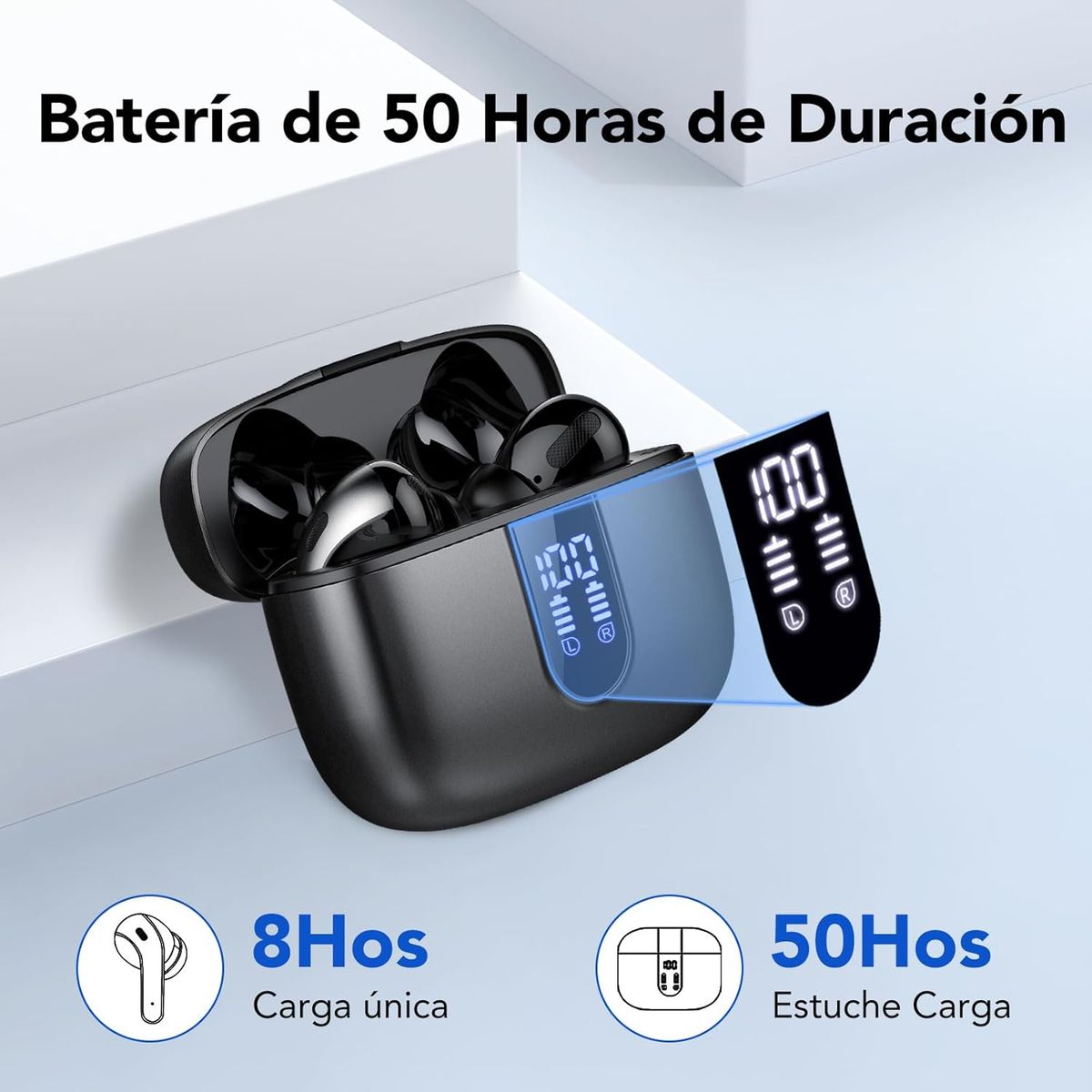 GENERICO - Audifonos In-ear Gamer Bluetooth Earbuds X08 con Cancelacion de Ruido