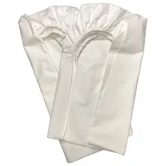 HASELNUSS - PACK 2 SABANAS BAJERAS , BLANCAS , PACK AND PLAY
