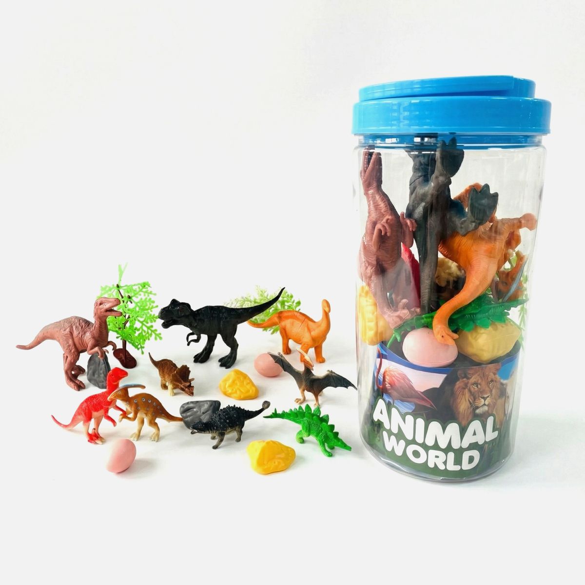 TOYNG - Set Dinosaurios 10 Piezas - Toyng