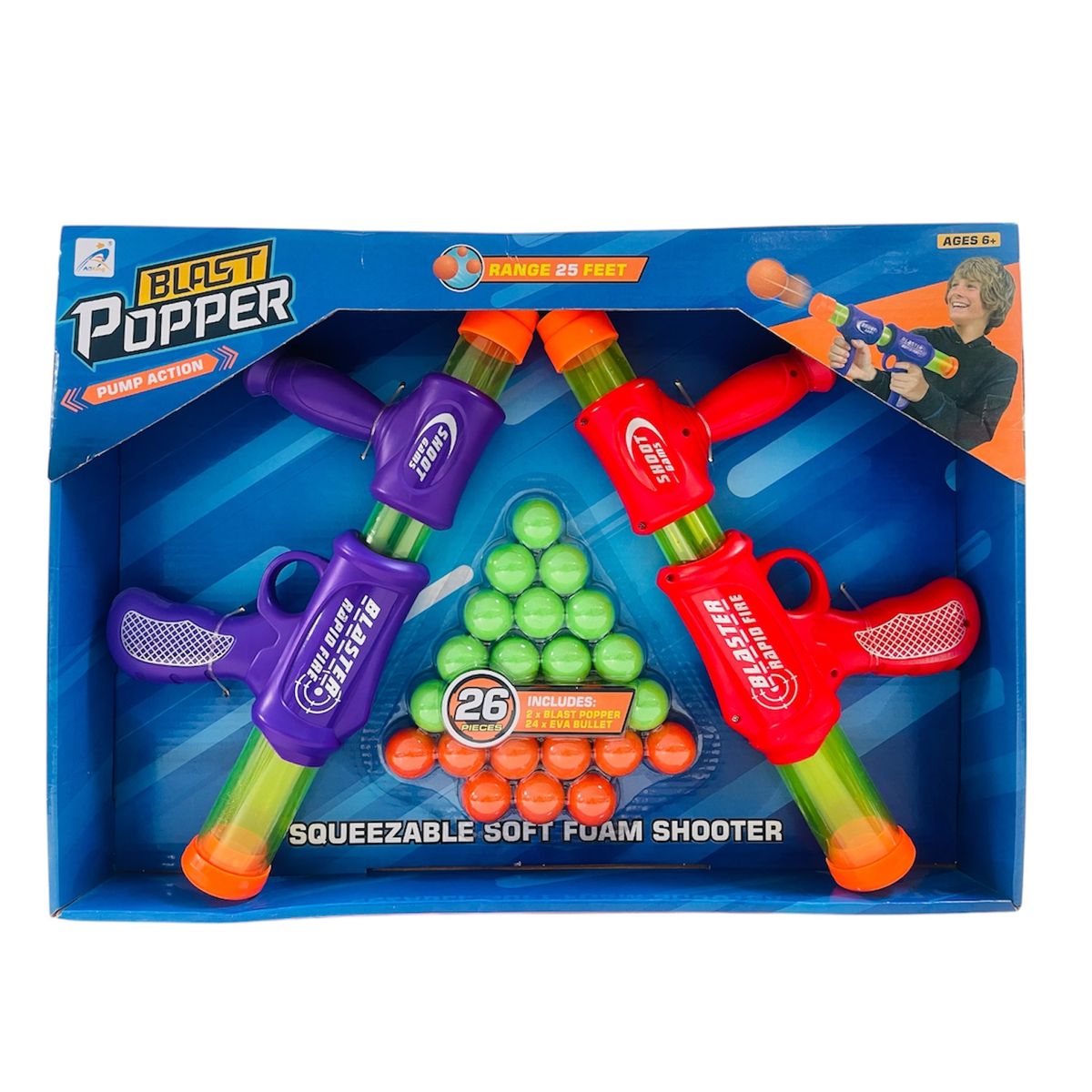 TOYNG - Juguete Lanzador Pelotas Goma - Toyng