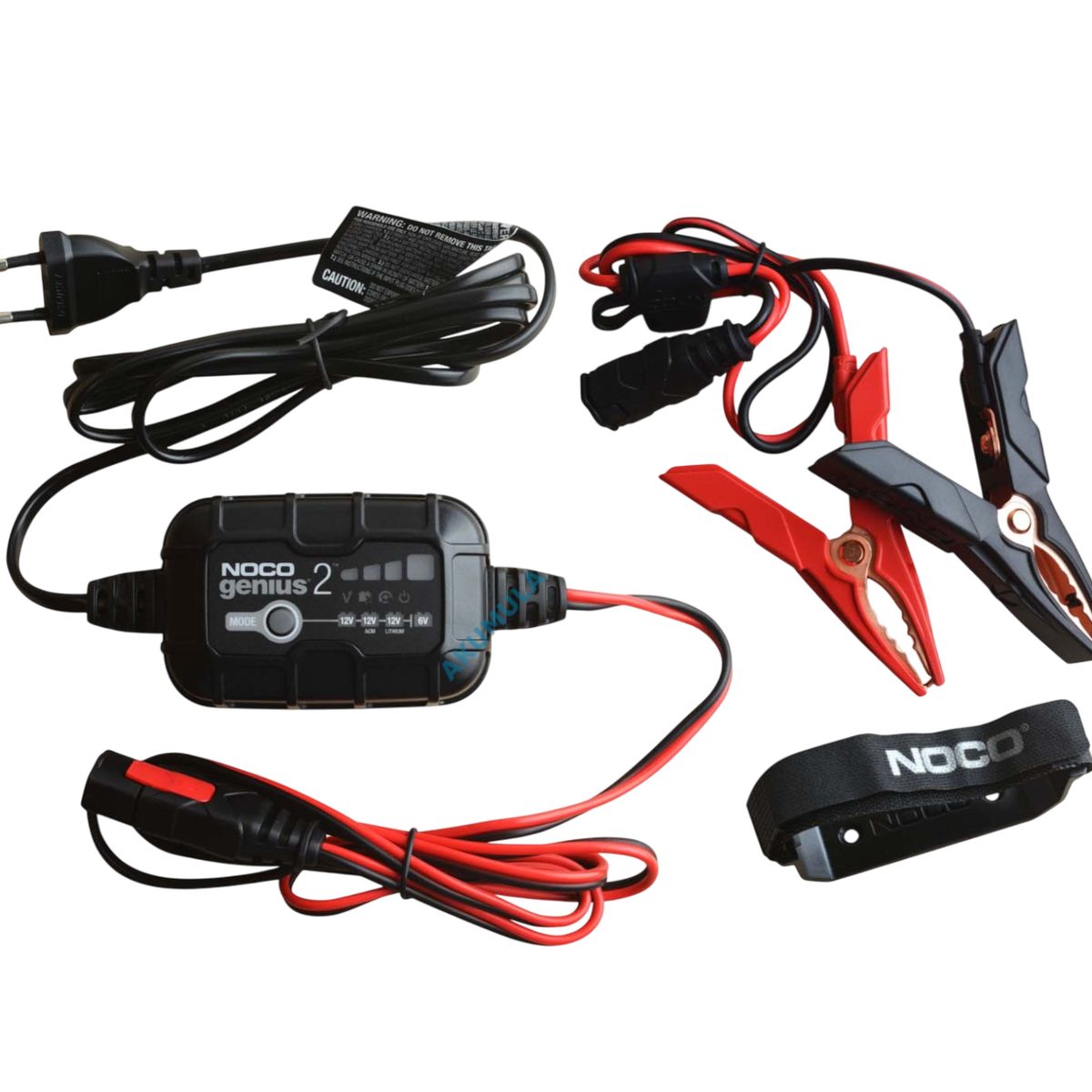 GENERICO - Noco Genius2 Cargador Mantenedor Bateria 12v Y 6v 2 Amperes