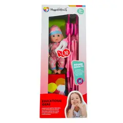 TOYNG - Muñeca Con Mamadera Y Coche -