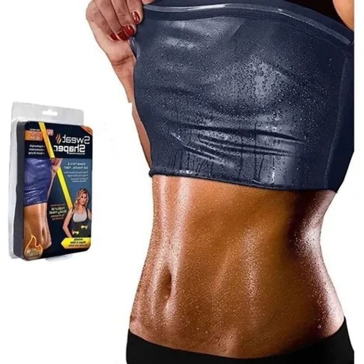 MOVI - Sweat Shaper  Mujer Reduce tonifica y moldea tu abdomen