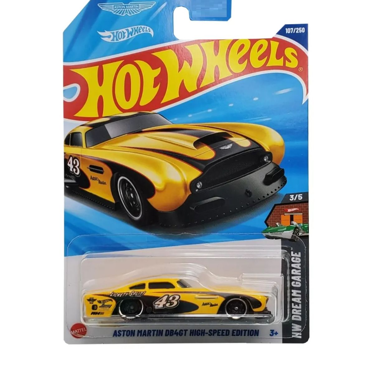 HOT WHEELS - ASTON MARTIN DB4GT Hot wheels 3/5  HYY52.-