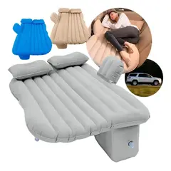 MOVI - Colchón Inflable para Autos con Almohadas e Inflador