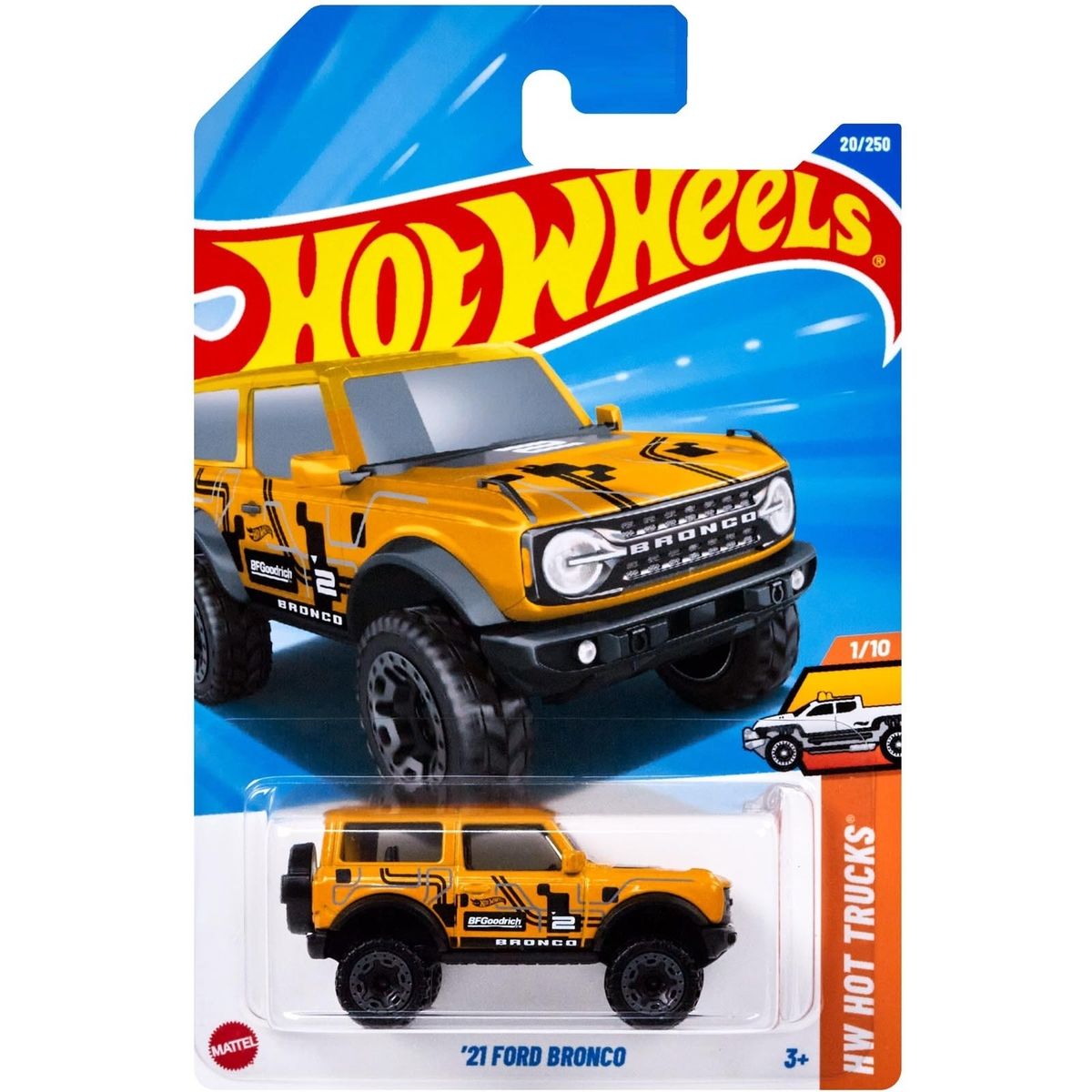 HOT WHEELS - 21 FORD BRONCO Hot wheels 1/10  HYX50