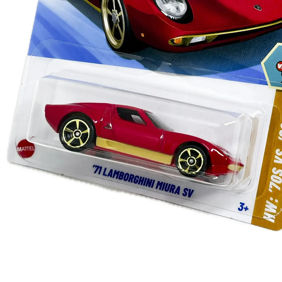 HOT WHEELS - 71 LAMBORGHINI MIURA SV Hot wheels 6S/10  HYX22