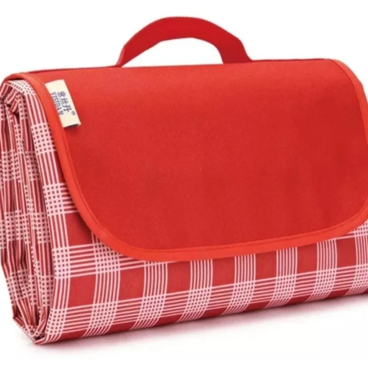 GENERICO - Manta Roja Impermeable Para Picnic Camping