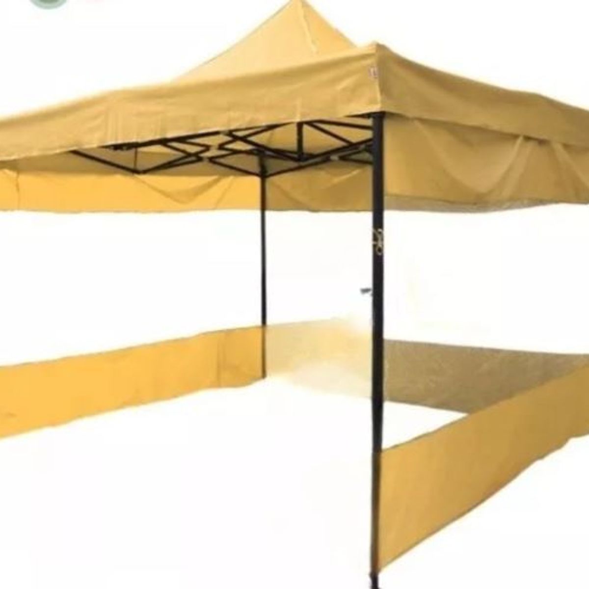 GENERICO - Toldo Completo Paredes y Carpa Transparente 3x3 Beige