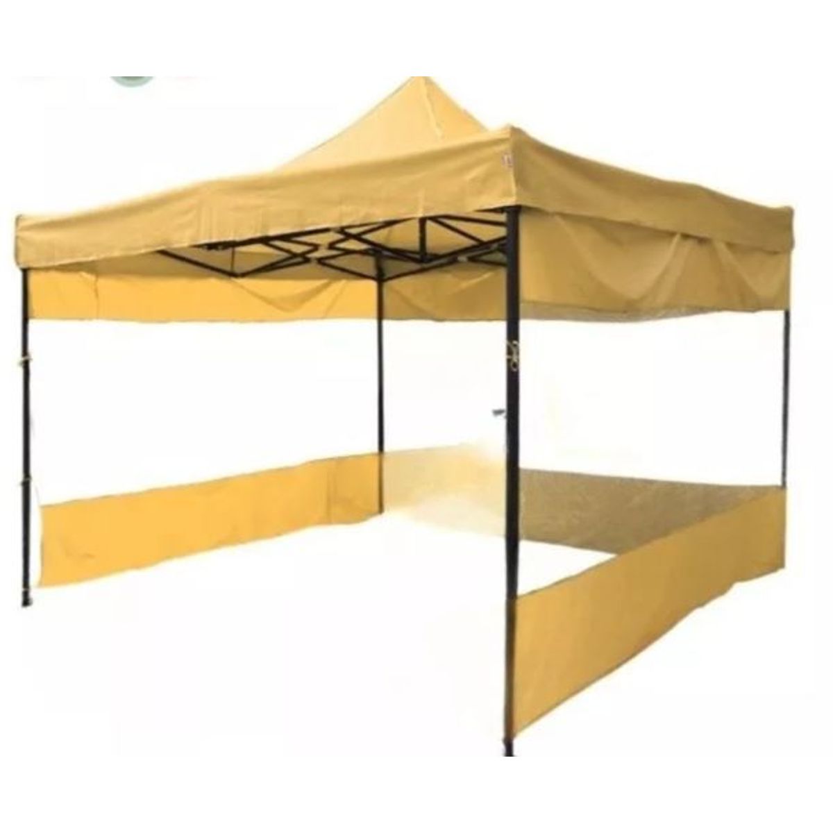 GENERICO - Toldo Completo Paredes y Carpa Transparente 3x3 Beige