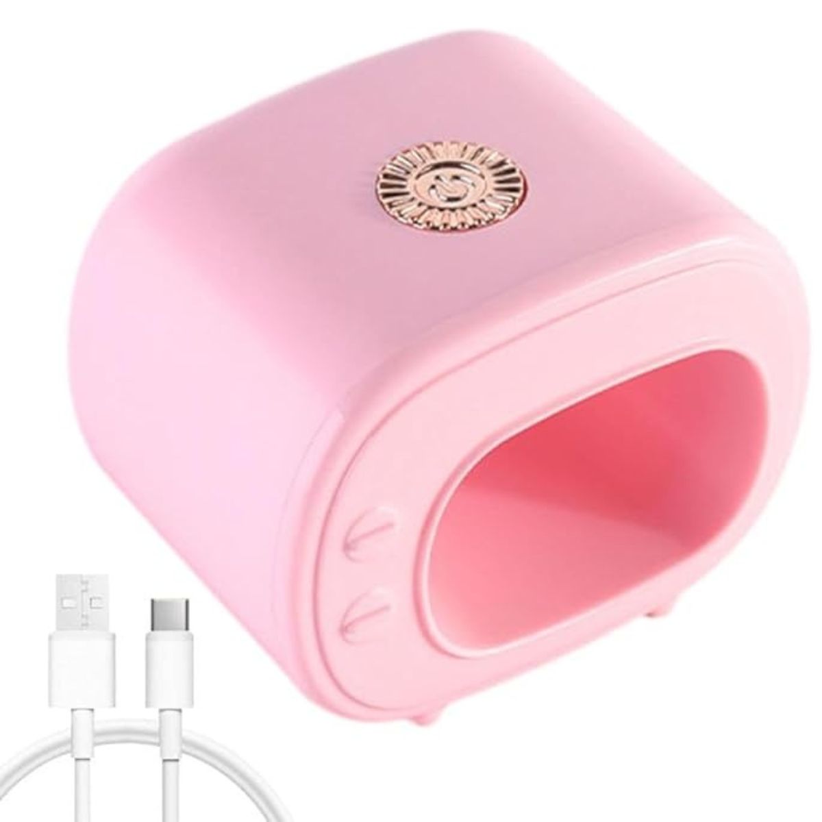 GENERICO - Lámpara de Uñas Mini TV UV LED