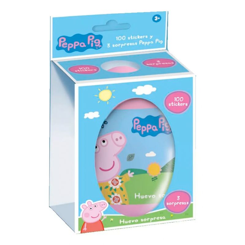 PEPPA PIG - Huevo Sorpresa Grande 12cm Peppa Pig
